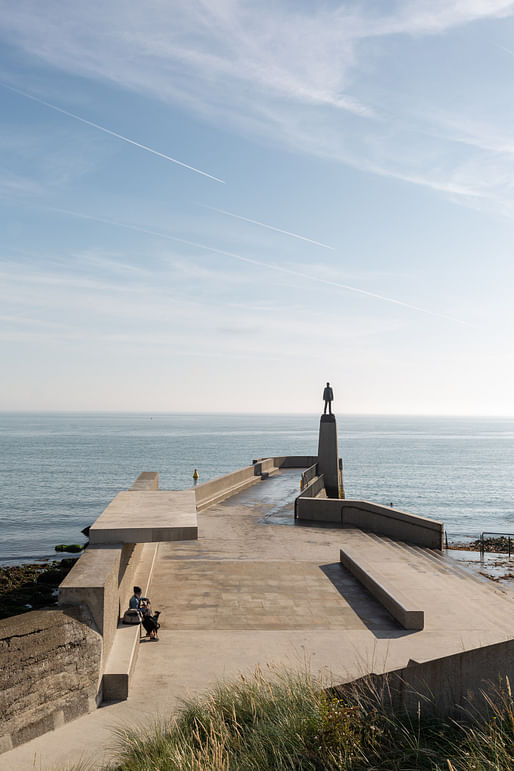 Dún Laoghaire Baths by DLR Architects Department and A2 Architects in Ireland. Photo: Ste Murray 