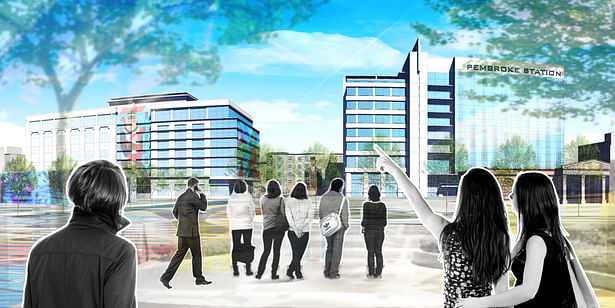 Concept rendering view from Virginia Beach Blvd.