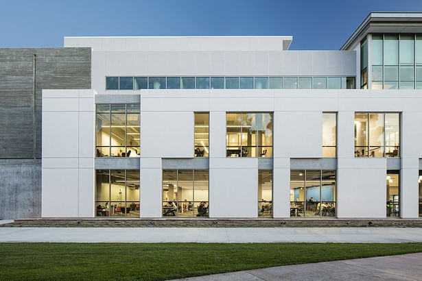 Exterior, Study Rooms Detail