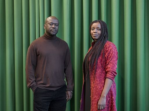 David Adjaye and Mariam Kamara. Photo © Rolex/Tina Ruisinger.
