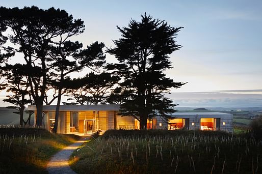 Secular Retreat (Devon) by Atelier Peter Zumthor with Mole Architects. Photo © Jack Hobhouse.