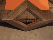 Black Walnut USB Coffee table