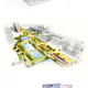 diagrams of masterplan and first phase of the new campus