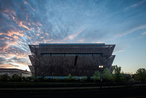 ​2018 MCHAP finalist: Smithsonian National Museum of African American History and Culture. Photo: Darren Bradley.