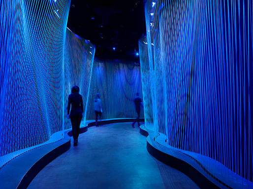 'Exodus from Egypt' gallery, Museum of the Bible, Washington D.C., by SmithGroup JJR. Photo: Alan Karchmer. 