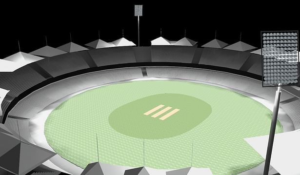 Cricket Stadium Lighting Design