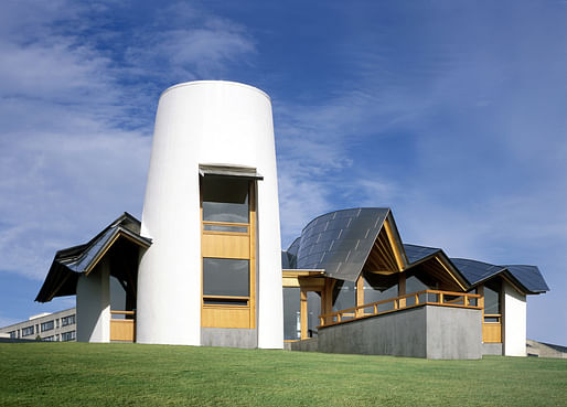 Frank Gehry designed Maggie's Centre, from the film 'Building Hope: The Maggie's Centres.' Courtesy of ADFF.