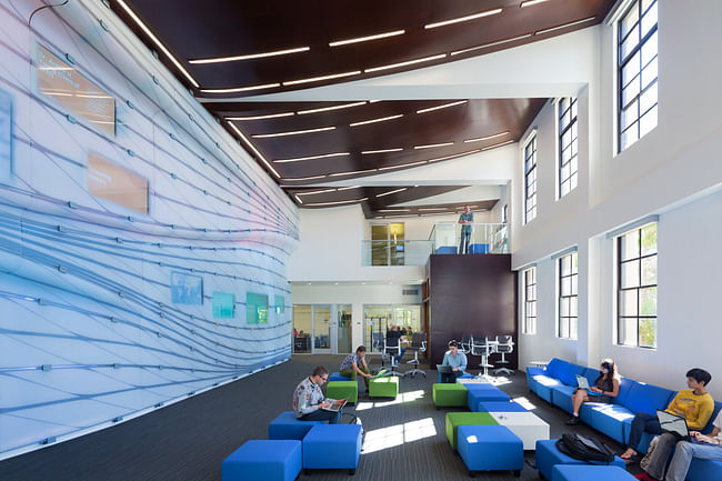 Education Award: The McKinnon Center for Global Affairs at Occidental College. Architect: Belzberg Architects. Photo courtesy of 2014 L.A. Architectural Awards