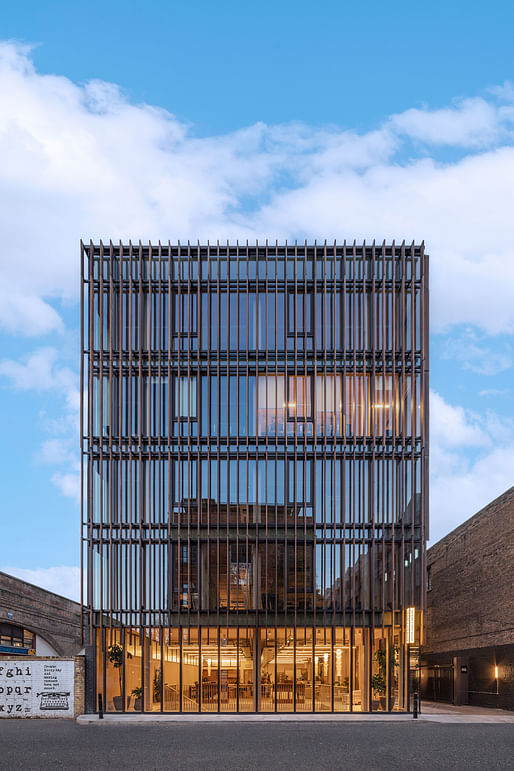 RIBA London winner The Black & White Building by Waugh Thistleton Architects. Image: The Office Group