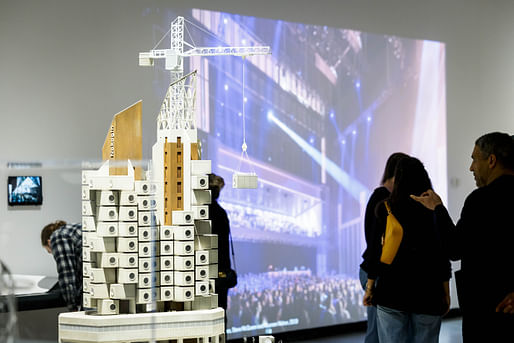 Installation view of 'Restless Architecture' curated by Diller Scofidio + Renfro at the MAXXI - National Museum of 21st Century Art in Rome. Photography by Musacchio, Pasqualini & Fucilla.