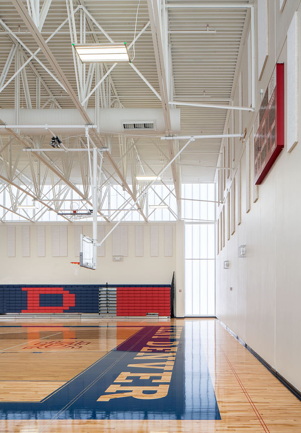 Gym interior detail