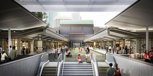 Tanjong Pagar Railway Station - © MKPL Architects