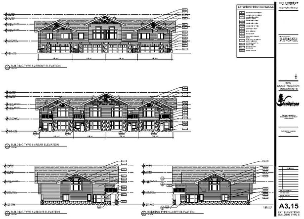 Building Type 5 (Elevations)