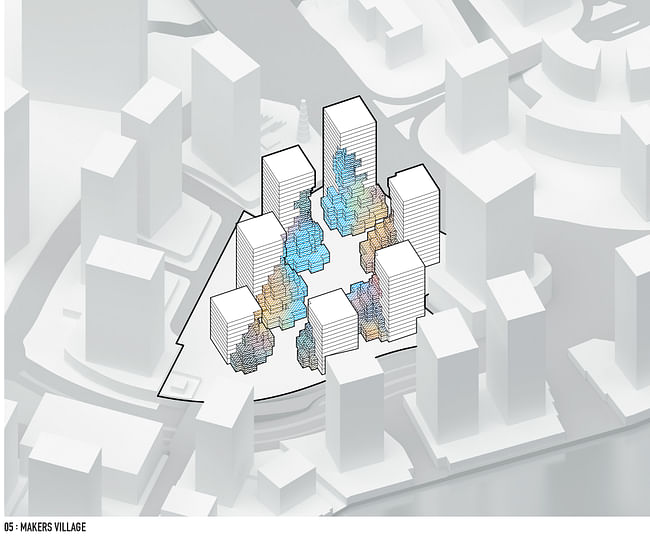 Diagrams - Pixel by MVRDV. Image © MVRDV.