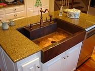 Custom Copper Kitchen Sink