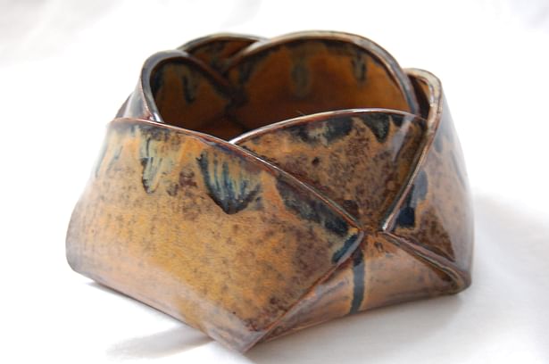 Ceramic, lotus bowl