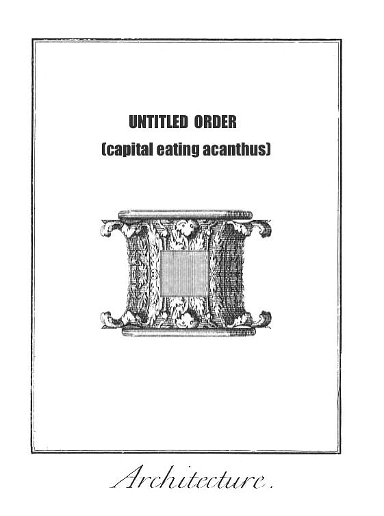 Sculpture - ooooops! - capital that eats (from Giovanni Anselmo)