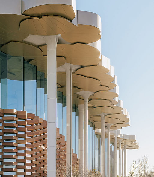 The 2024 IFLA/Baker & Taylor Public Library of the Year Award winner Beijing Library from Snøhetta. Photo: Yumeng Zhu 