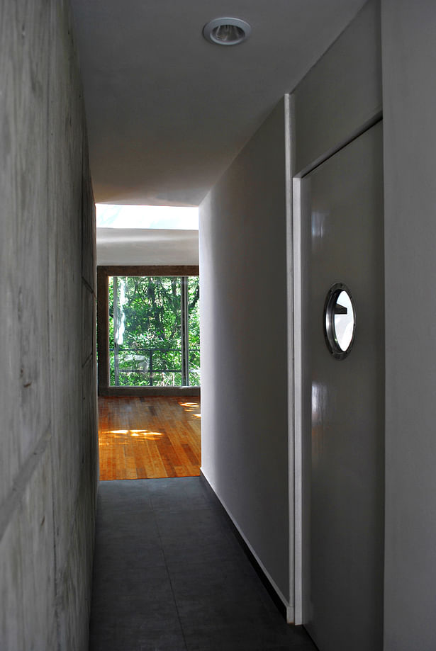 Corridor - the Dining and Living room can be seen in the background