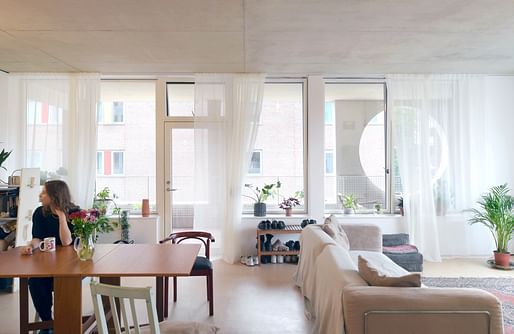 A House for Artists interior. Image credit: David Grandorge/Courtesy of RIBA
