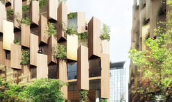 Kengo Kuma designs an "eco-luxury hotel" for Paris-Rive Gauche