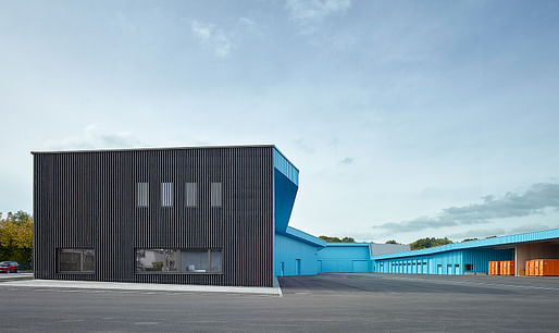 Wertstoff- und Straßenreinigungsdepot, Augsburg, by Knerer und Lang Architekten. Image: Connolly Weber. 