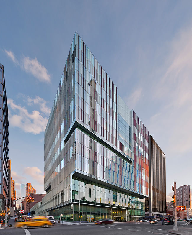 John Jay College of Criminal Justice, New York -- one of 12 winning projects in the AISC's IDEAS² building awards. Photo: Eduard Hueber Photography.