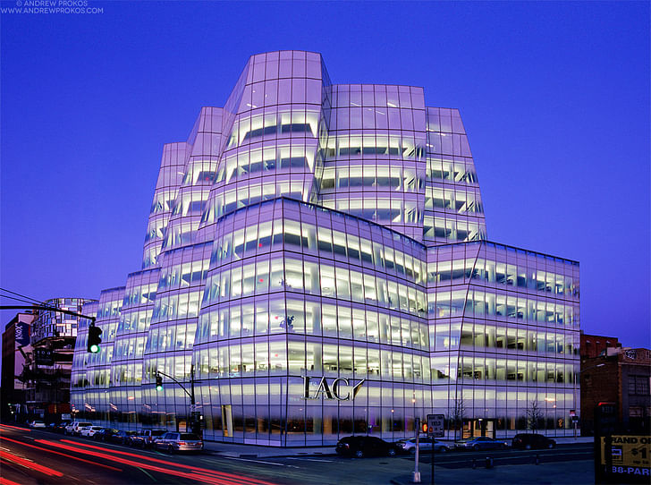 IAC Building, NYC. Architect: Gehry Partners LLP © Andrew Prokos