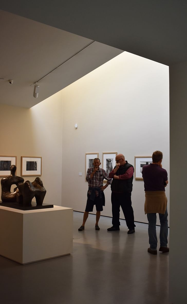 Installation shot from masterpieces: Barbara Hepworth and Henry Moore at The Hepworth Wakefield