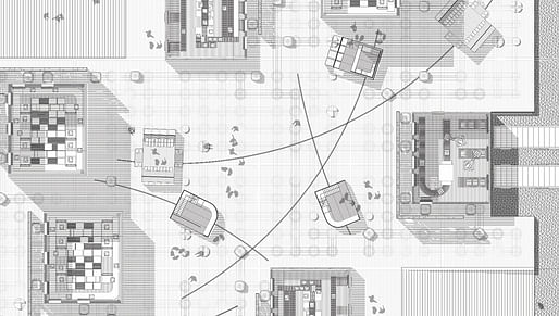 3rd prize: Platform of Motion. Authors: Nusrat Jahan Mim, Arman Salemi (architecture graduate students) | USA​​