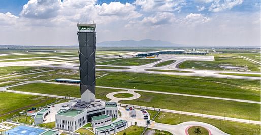 Felipe Ángeles International Airport in Zumpango, Mexico by Francisco González Pulido. Image: © Aeropuerto Internacional Felipe Ángeles