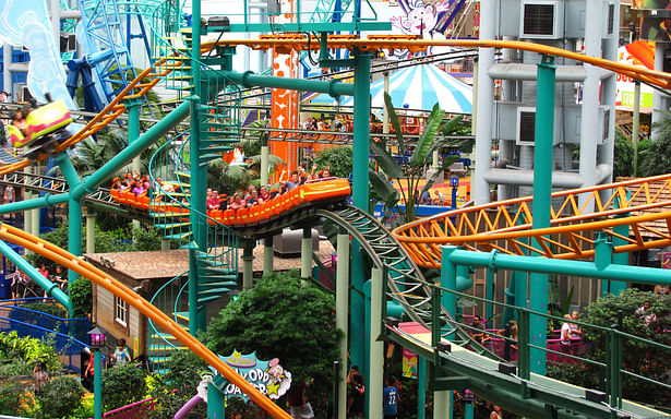 Nickelodeon themed Amusement Park
