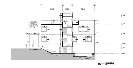 House in Erbil, Iraq | Cross Section