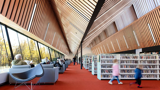 Capilano Library. Photo: James Dow + Patkau Architects.