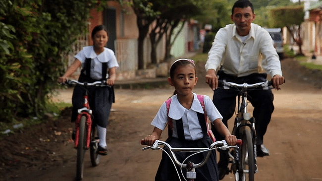 Pedals for Progress distributes rehab'ed bikes to low-income communities worldwide. Credit: Pedals for Progress via World Cycling Atlas