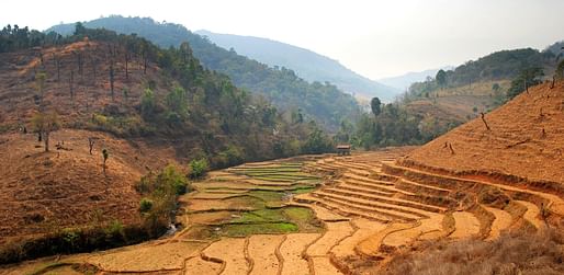 Humans are currently consuming far more than the planet can provide – 1.6 times in fact. Image: deforestation in Indonesia via Wikipedia