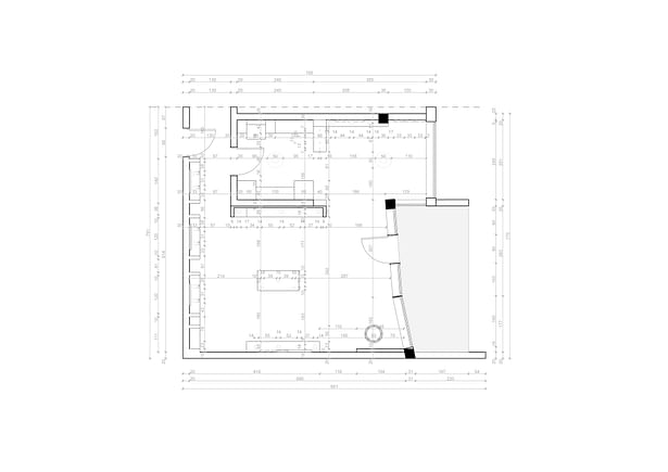 Plan of ceiling