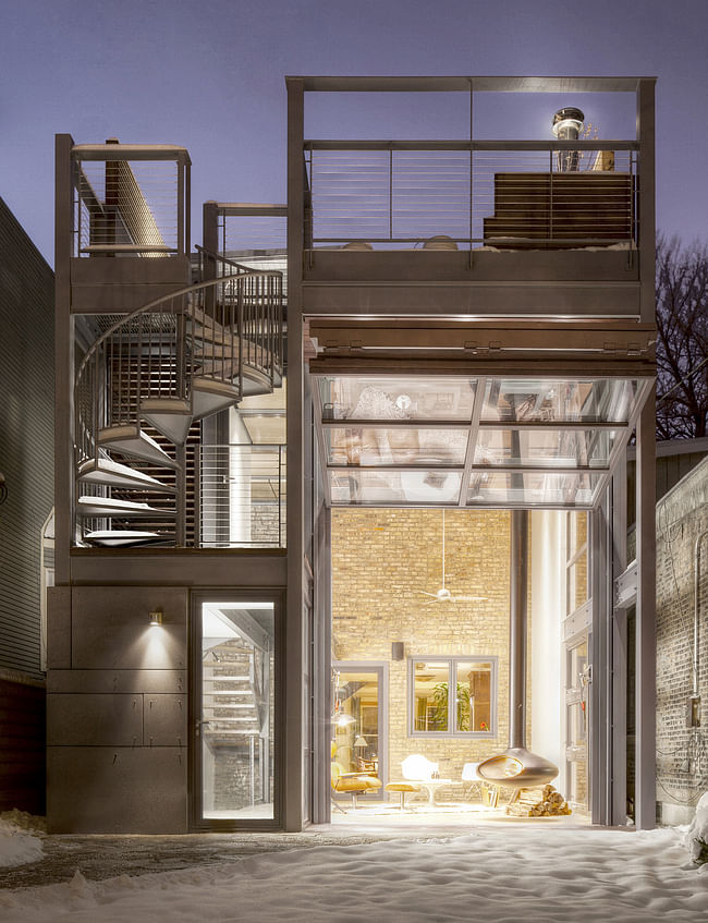 Escape Pod - Wicker Park Residence, 2-Flat Conversion + Addition in Chicago, IL by dSPACE Studio