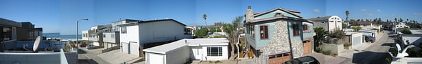 Street Panorama Looking North