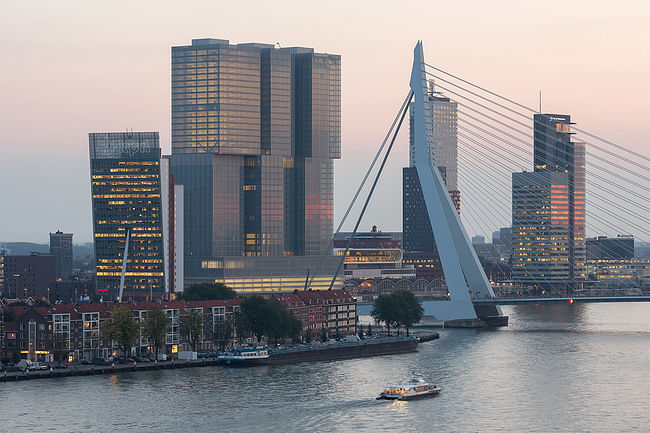 De Rotterdam in Rotterdam, The Netherlands by OMA. Photo: Ossip van Duivenbode