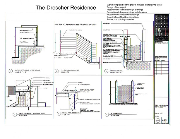 The Drescher Residence-details
