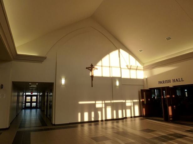 Parish Center Lobby