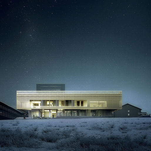 Psychiatric Clinic, Nuuk by White Arkitekter AB, DIFK Dipl.-Ing. Florian Kosche, ÅF Engineering AS © White Arkitekter and Luxigon
