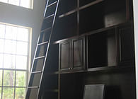 brahier residence custom bookcase