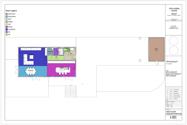 First Floor Presentation Plan