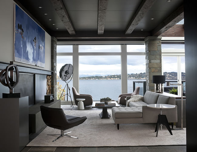 Lake Washington Modern (interior design) by NB Design Group. Photo: John Granen