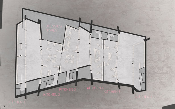 :Sub-Grade Floor Plan:
