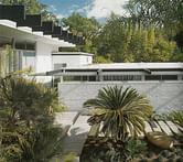 Oscar Niemeyer's LA house for Joseph and Anne Strick