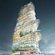 SURE Architecture’s winning “Endless City” skyscraper proposal for the streets of London. Image courtesy of SURE Architecture