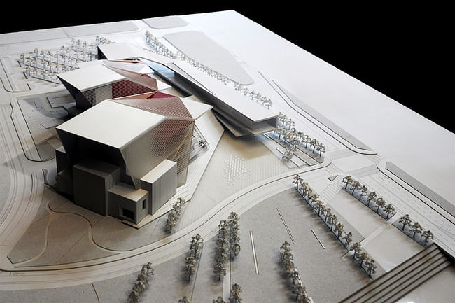 Aerial view from the river (Image: H Architecture & Haeahn Architecture)
